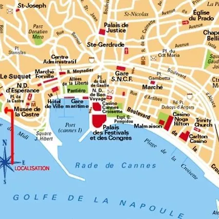 Appartamento Ideal For Congres Compact Executive Walk To Palais Suquet Cannes